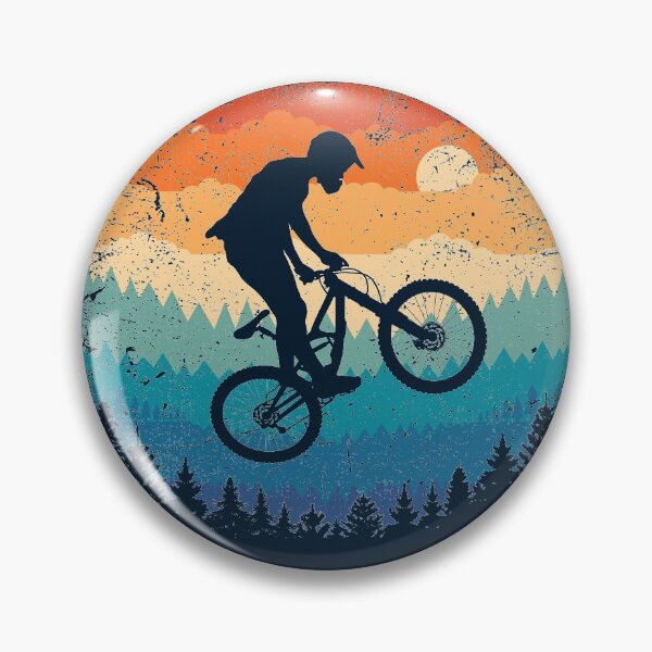 Item preview, Mountain Biking Retro designed and sold by TigerTom Design.
