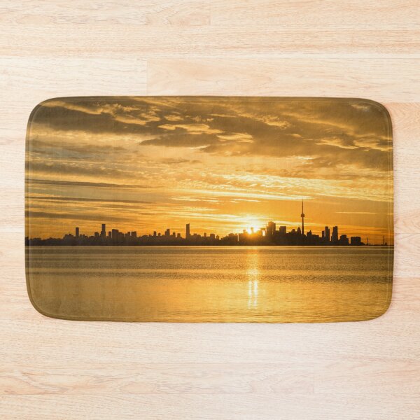 Item preview, Split Sun Path - A Glorious Toronto Sunrise designed and sold by Georgia Mizuleva.