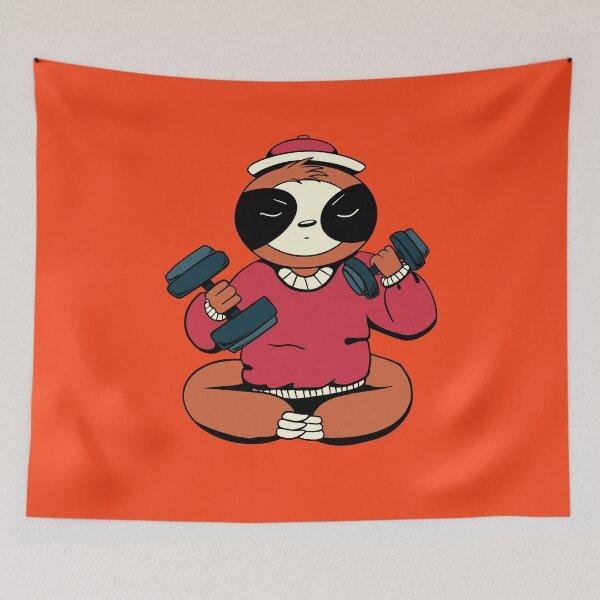 Item preview, Fitness sloth designed and sold by DerSenat.