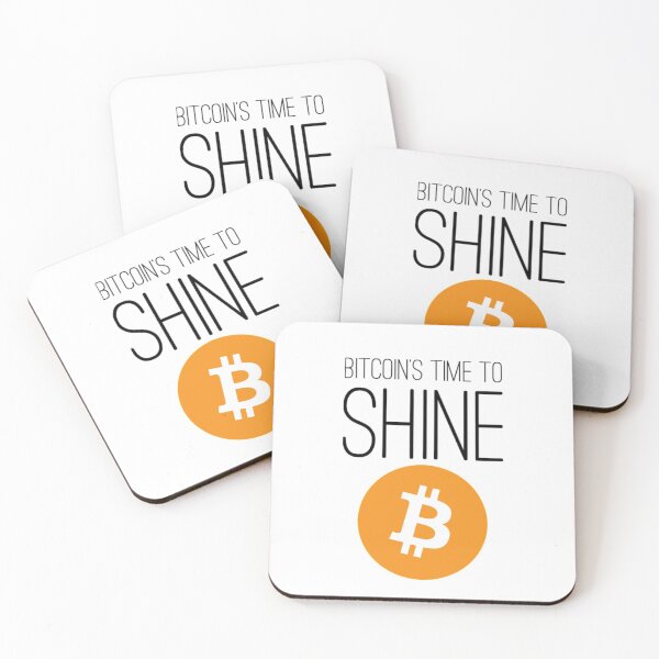 Item preview, Bitcoin's time to Shine! designed and sold by Bouzdesigns.