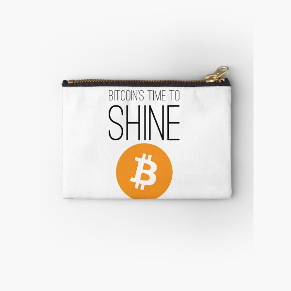 Item preview, Bitcoin's time to Shine! designed and sold by Bouzdesigns.