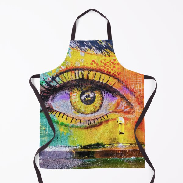 Item preview, London Souvenir Union Jack British Flag Crying Eye Graffiti Art designed and sold by mamazita.