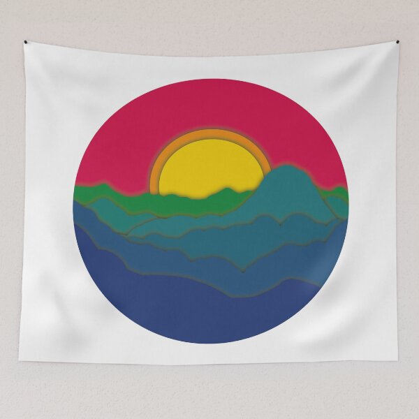 Item preview, mountains designed and sold by Tallulah-Malibu.
