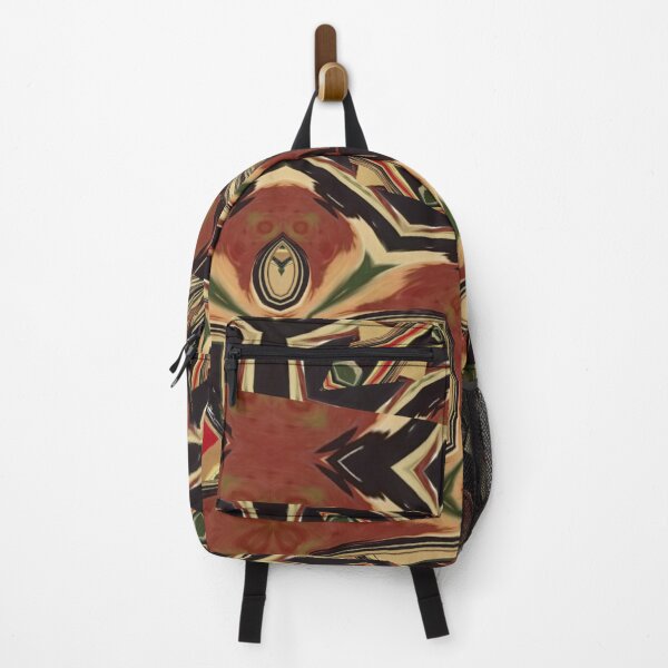 Item preview, Tribal Gathering Rust Brown, Green, Red and Beige Geometric/Lyrical Abstract Art Galaxy - Jenny Meehan designed and sold by Jenny Meehan Art Prints and Patterns  .