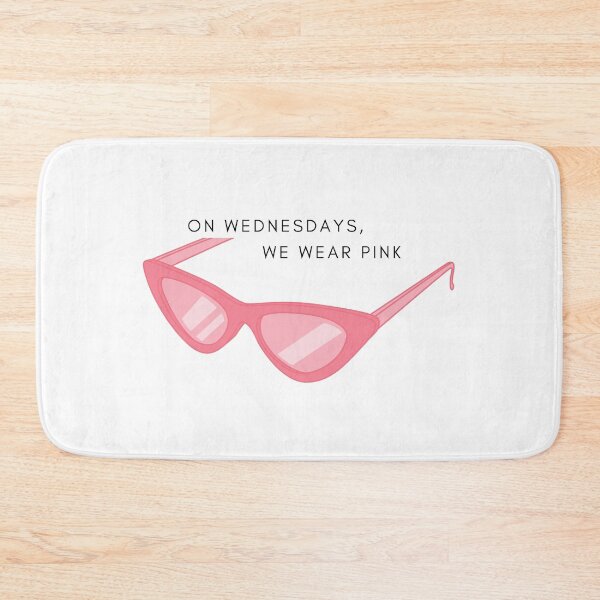 Item preview, On Wednesdays, We Wear Pink Sunglasses (White) designed and sold by kqwdesigns.