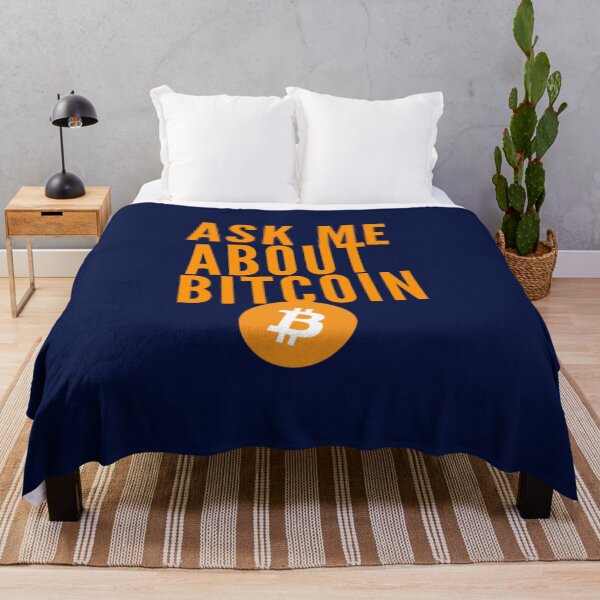 Item preview, Ask me about Bitcoin designed and sold by Bouzdesigns.