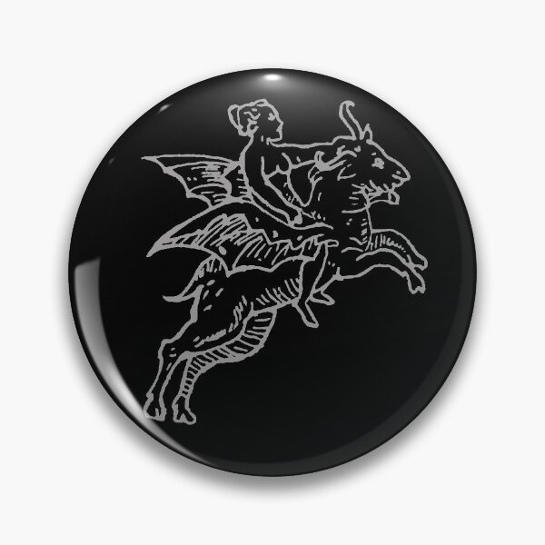 Item preview, A witch and her devil designed and sold by Dan Verkys.