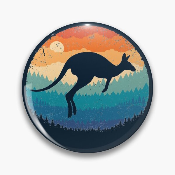 Item preview, Retro Kangaroo designed and sold by TigerTom Design.