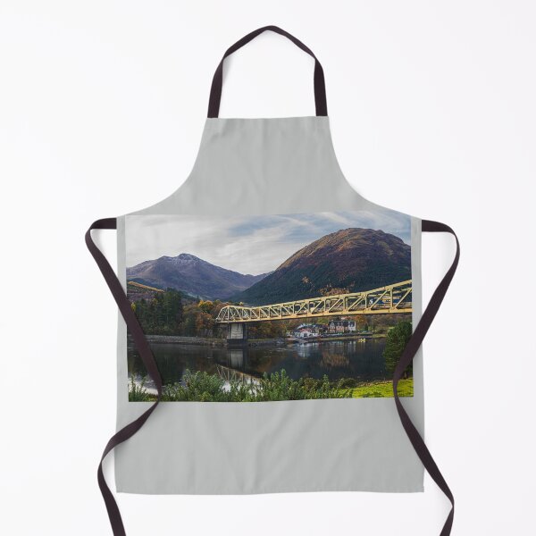 Item preview, Landscape Ballachulish Bridge Beinn a' Bheithir Glencoe Scotland designed and sold by Stravaigin.