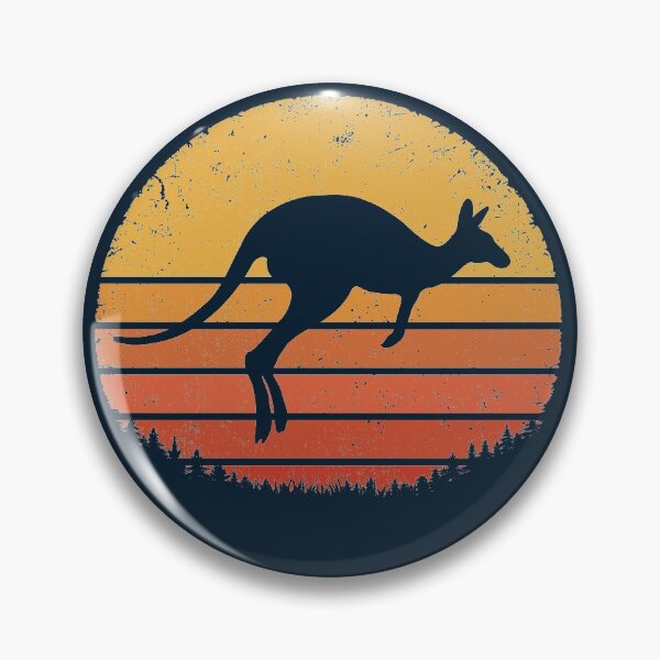 Item preview, Kangaroo Retro designed and sold by TigerTom Design.