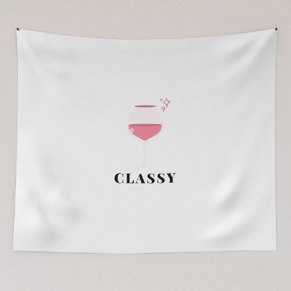 Item preview, Classy Wine Glass White designed and sold by kqwdesigns.