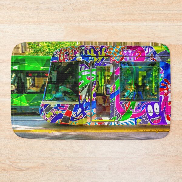 Item preview, Tram Races on Collins Street, Melbourne designed and sold by Steven Jodoin.