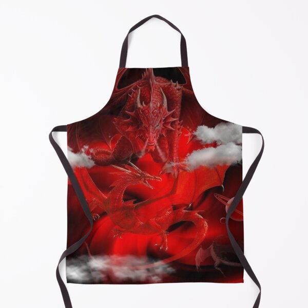 Item preview, dragons in red designed and sold by BellsPainting.