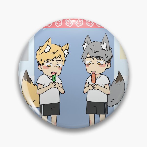 Item preview, Miya Twins Foxes Atsumu Osamu designed and sold by breakingpenguin.