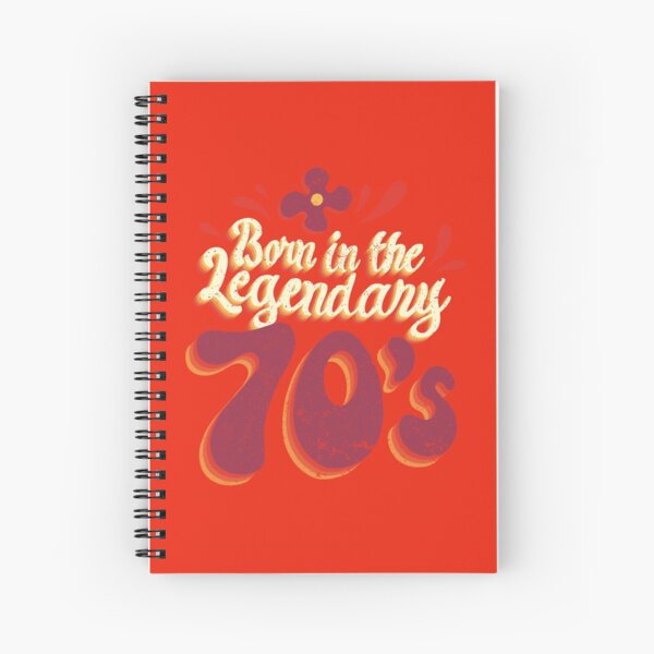 1970s Spiral Notebooks Redbubble