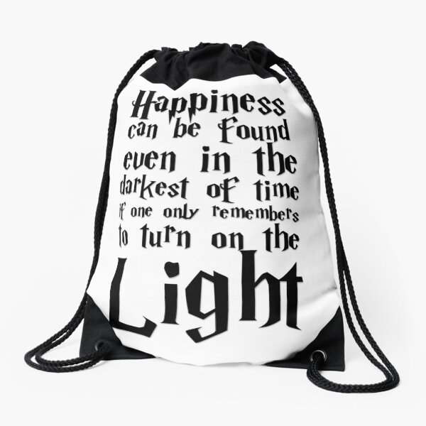 Magical qoute Drawstring Bag