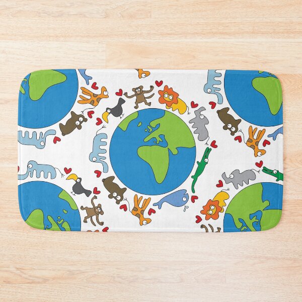 Item preview, We Love Our Planet | Animals Around The World © fatfatin designed and sold by fatfatin.