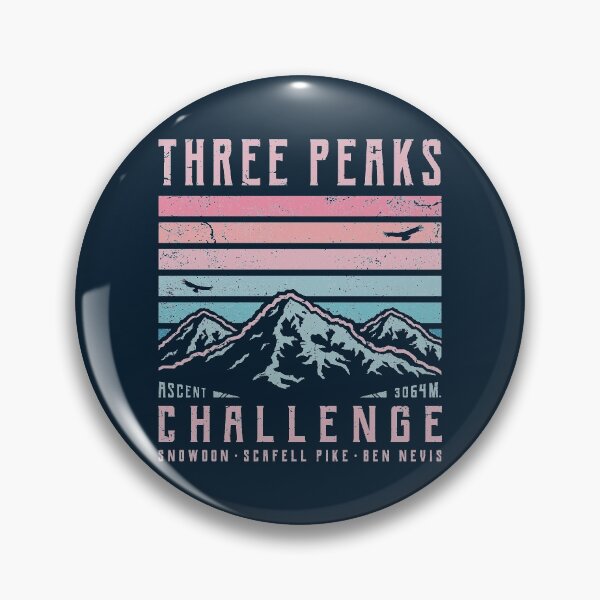 Item preview, Three Peaks Challenge - Retro designed and sold by TigerTom Design.