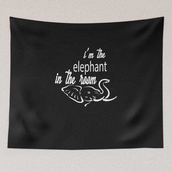 Item preview, I'm The Elephant In The Room Republican Slim Fit T-Shirt designed and sold by alikassi.