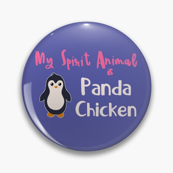 Item preview, My Spirit Animal is Panda Chicken - Penguin designed and sold by GrimButterfly.