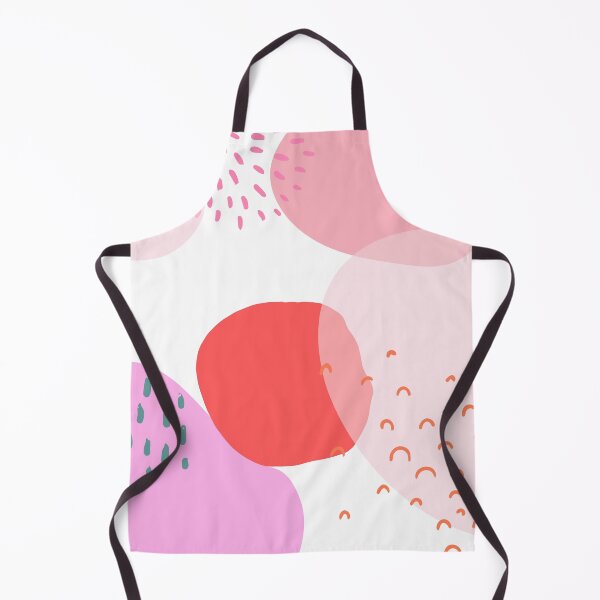 Item preview, Pink Abstract Shapes Art Pattern designed and sold by kqwdesigns.