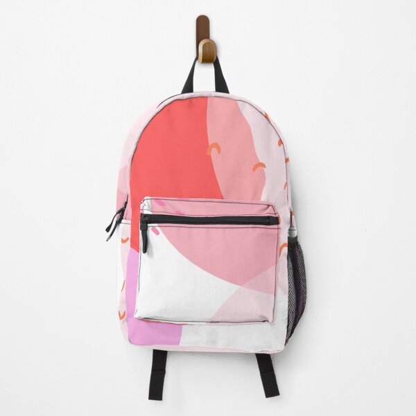 Item preview, Pink Abstract Shapes Art Pattern designed and sold by kqwdesigns.