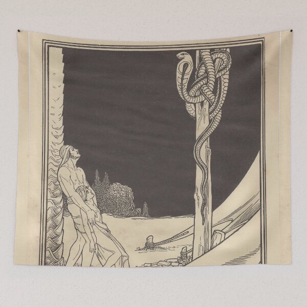 Item preview, HD. Copper Snake, by Lilien Ephraim Moses 1923 designed and sold by MINDTHECHERRY.