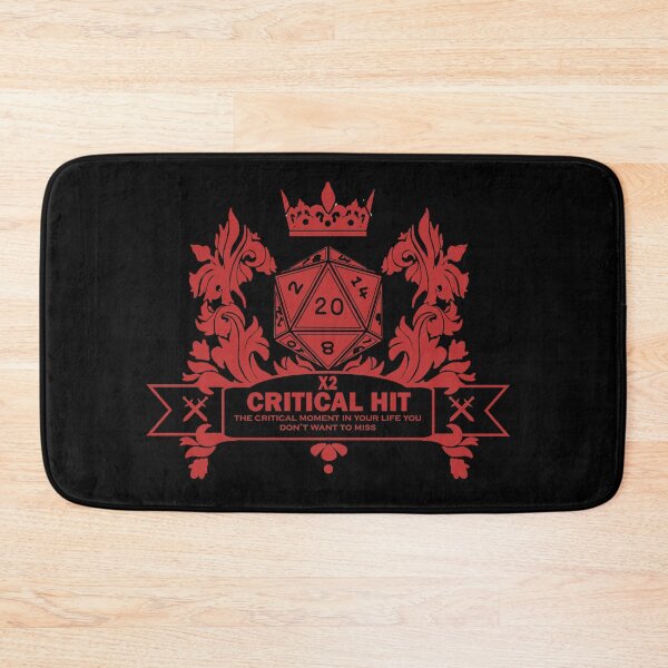 Item preview, Critical HIT (D20) designed and sold by MadameDaFunk.