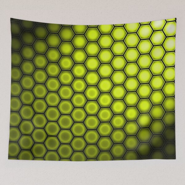 Item preview, Hexagon Yellow Fade - PATT0065 designed and sold by 3-Starfish.