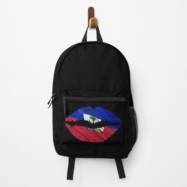 Item preview, Haitian Flag Lips designed and sold by makeitadmirable.