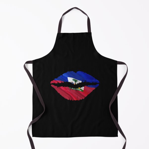 Item preview, Haitian Flag Lips designed and sold by makeitadmirable.