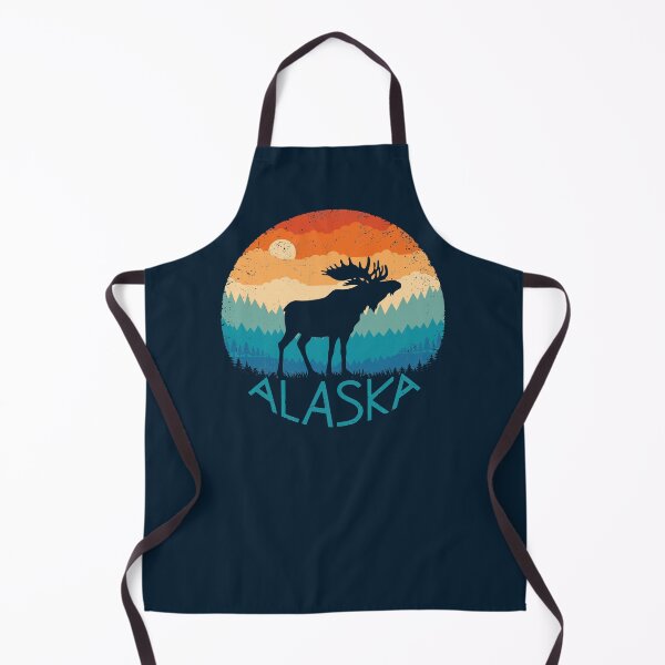 Item preview, Alaska Retro Moose designed and sold by TigerTom Design.