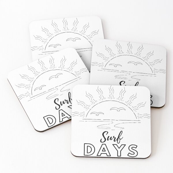 Item preview,  Simple Surf Days Wave with Sunset  designed and sold by Dani Mullins.