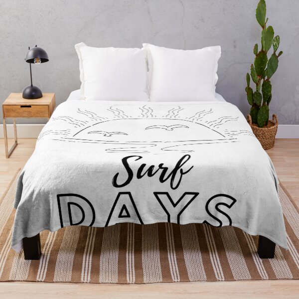 Item preview, Simple Surf Days Wave with Sunset designed and sold by Dani Mullins.