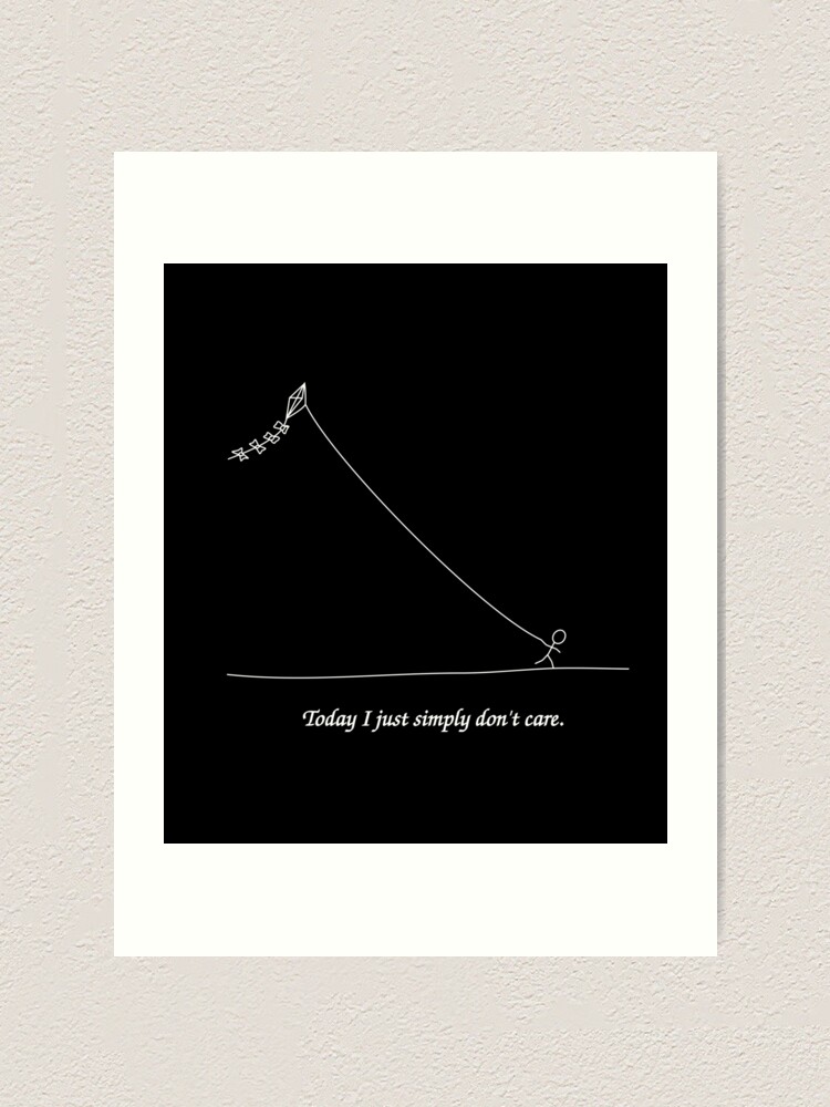 Alternate view of carefree Art Print
