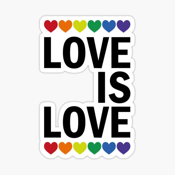 Item preview, Love is Love Hearts designed and sold by urbanstore69.