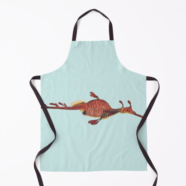 Item preview, Weedy Seadragon antique fish drawing designed and sold by Flamin' Galah.