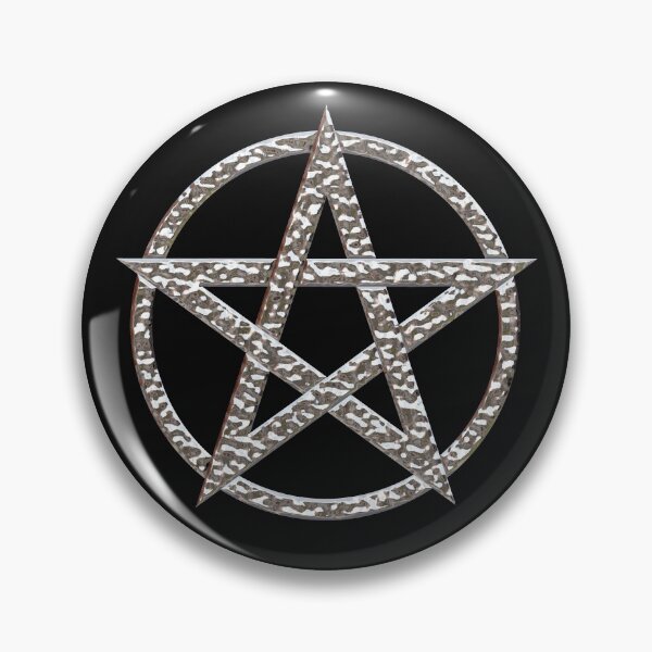 Item preview, Pentagram Hammered Chrome designed and sold by MarkUK97.