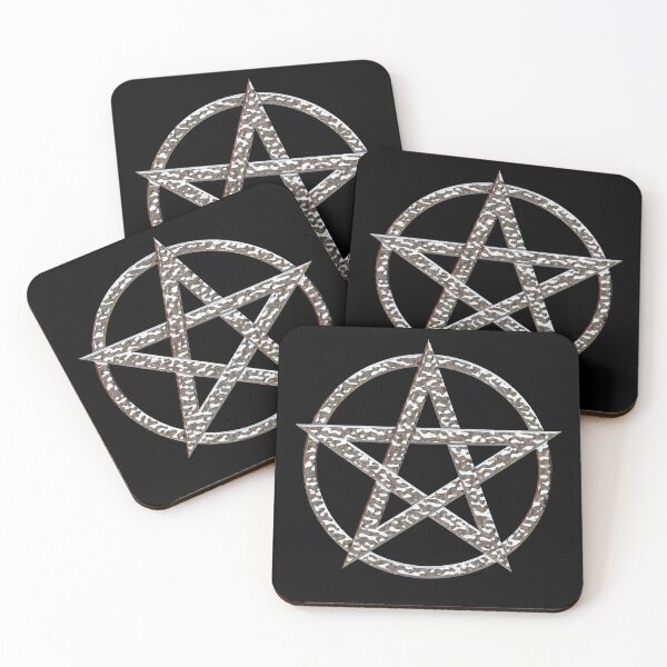 Item preview, Pentagram Hammered Chrome designed and sold by MarkUK97.
