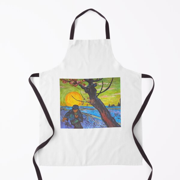 Item preview, Tribute to Vincent VanGogh "The Sower" designed and sold by Canvasvendetta.