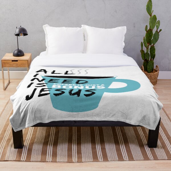 Item preview, All I need is Jesus Coffee is just a bonus designed and sold by Solus Christus.