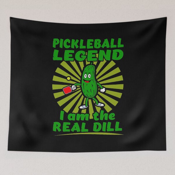 Item preview, Pickleball Legend I am the Real Dill Funny Pickleball Dink designed and sold by Dan66.