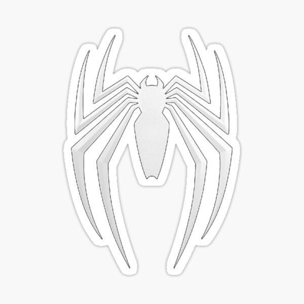 Spiderman Logo Stickers Redbubble - anime universe s kfc logo roblox
