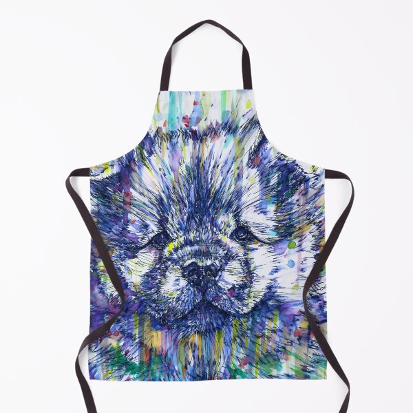 Item preview, CHOW CHOW PUPPY watercolor and ink portrait.1 designed and sold by lautir.
