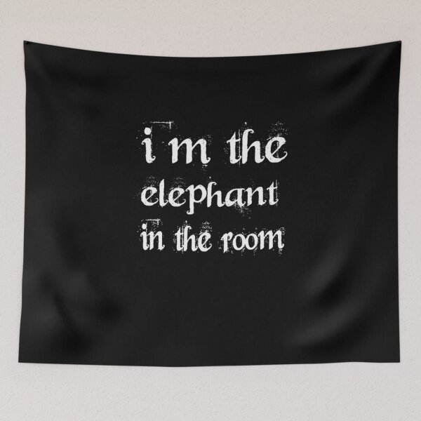 Item preview, I'm The Elephant In The Room Republican Slim Fit T-Shirt designed and sold by alikassi.
