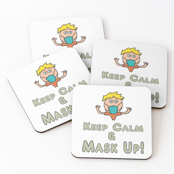 Item preview, Keep Calm and Mask Up designed and sold by Mark-Ewbie.
