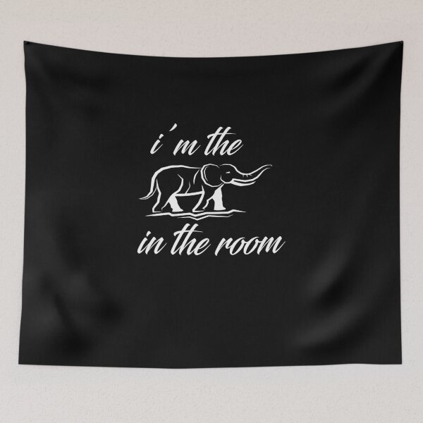 Item preview, I'm The Elephant In The Room Republican Slim Fit T-Shirt designed and sold by alikassi.