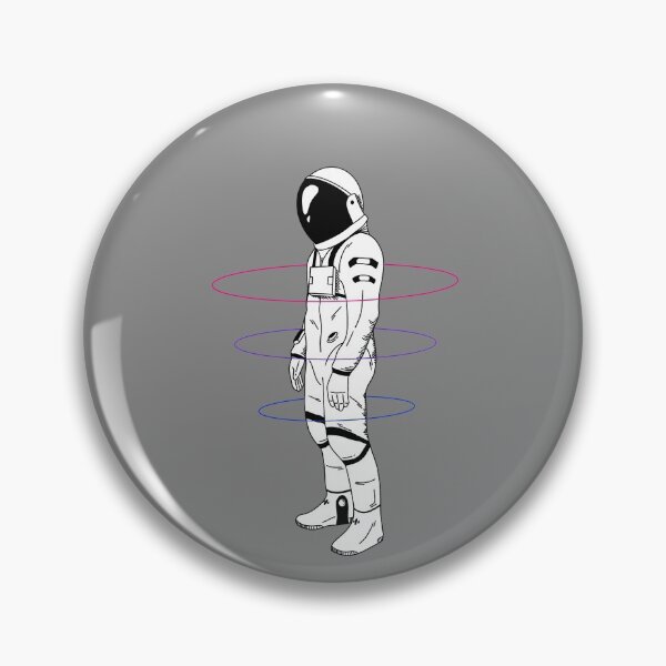 Item preview, Subtle Bisexual Astronaut LGBTQ+ Pride designed and sold by illuniz.