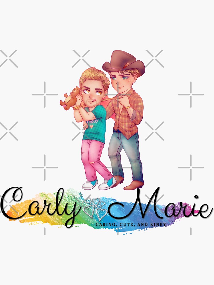 Thumbnail 3 of 3, Sticker, Untamed Chibi with Logo designed and sold by CarlyMarie1.
