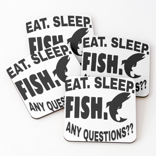 Item preview, Eat sleep fish repeat  designed and sold by BOUCH22.